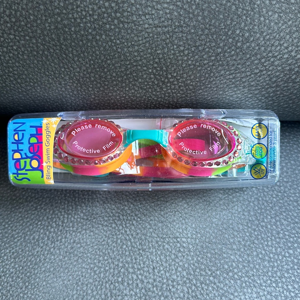 Bling Swim Goggles Nwt